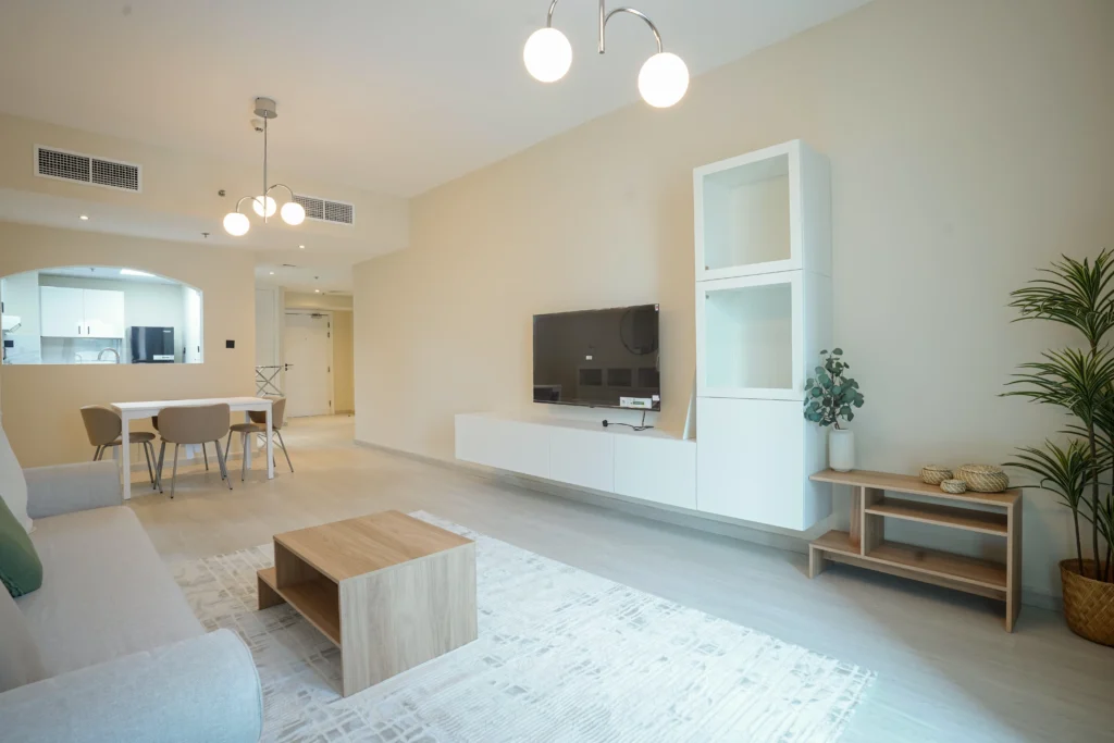 Lake Point Tower JLT Living Room